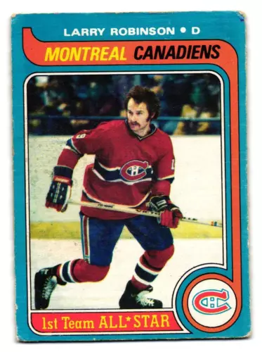 1979-80 OPC 50 Larry Robinson - Montreal Canadiens AS O-Pee-Chee