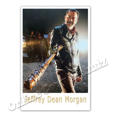 Jeffrey Dean Morgan + The Walking Dead   -   Autogrammfoto / autograph