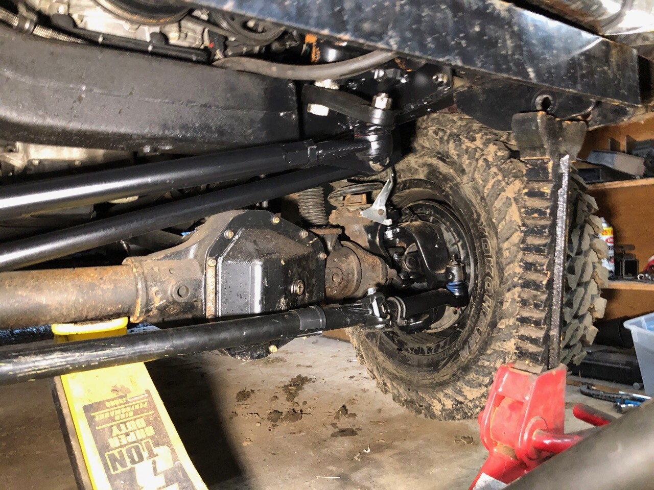 Ford Highboy Super Duty Axle conversion kit. 05+ coil spring axle in 67