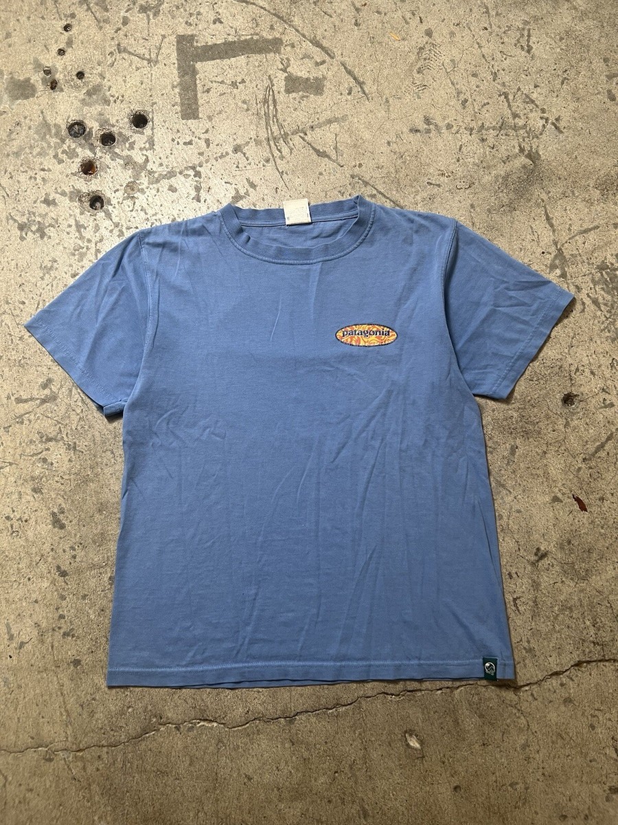 Vintage 90s Patagonia T-Shirt Men's XS Beneficial Tee Made in USA