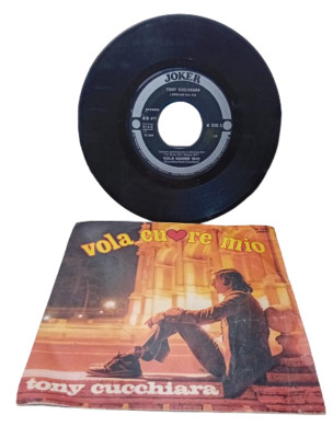 Disco Vinile 7'', 45 RPM - VOLA CUORE MIO TONY CUCCHIARA
