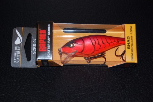 Rapala SCRGS07 Scatter Rap Glass Shad 07 Extra Deep Diving Crankbait Bass Lure E - Foto 10