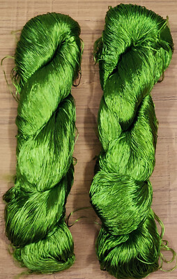 2 Thread Yarn Lace Skeins Knitting Work Reel Silk Fabric 230g Woven Sari