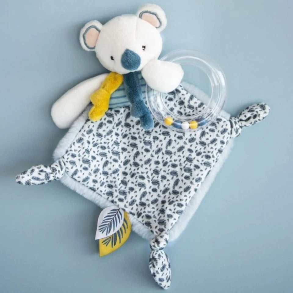 - Doudou Hochet - Yoca le Koala - Jouet Educatif - Boîte Cadeau - 22 Cm - Idé... - Photo 2/4