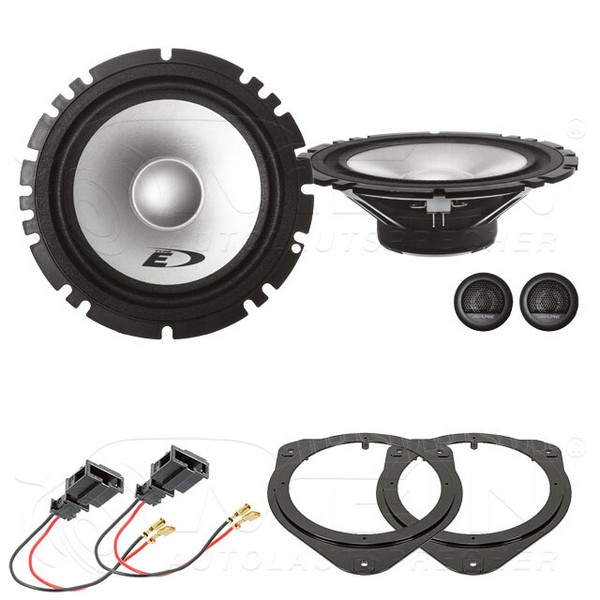 Alpine Lautsprecher FüR Audi A1 8X 2010-2018 Heck Hinten 2-Wege Kompo 280W #Acxj-image