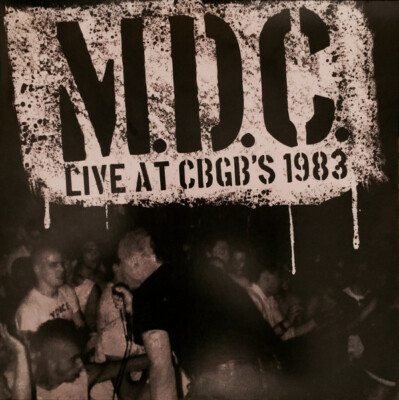 MDC - Live at CBGB's 1983 - Green Vinyl Record NEW 