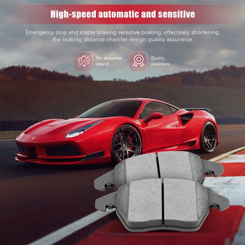 8PCS FRONT AND REAR CERAMIC BRAKE PADS FOR VOLKSWAGEN BEETLE 1.8L 2.0L 2.5L - Picture 3 of 8