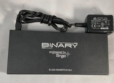BINARY 220 Series B-220-HDSWTCH-5x1 HDMI Switcher With Single HDMI Output