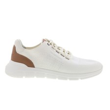 Rockport Jaimson RMJAIMSON Mens White Wide Canvas Lifestyle Sneakers Shoes 8.5