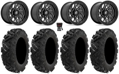 Fuel Runner 15'' Wheels Bk 28'' Attack 2.0 Tires Textron Wildcat XX