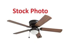 Harbor Breeze 41690 Builders Series  52" Bronze Finish Ceiling Fan w/ Light Kit