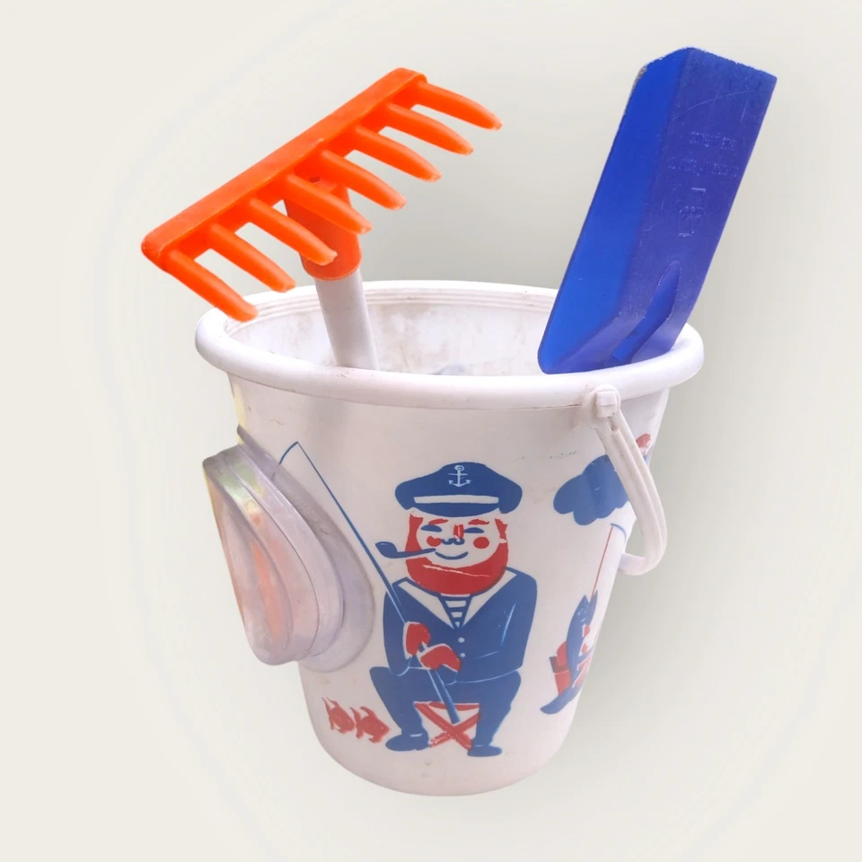 🏖️ Lot jouets de plage vintage (marque MOB) – Environ 10 pièces - Photo 4/4