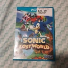 SEGA Sonic Lost World Wii U Action Platformer E10+ Manual Included 2013