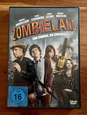 Zombieland DVD Widescreen 16:9 Deutsch/Englisch Untertitel FSK 16