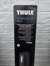 New Thule Wingbar Evo (pair) - Black - 127cm ...