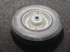 (QTY 1) Solid Rubber 10x2.75 Replacement Tire/Wheel