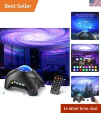 Northern Galaxy Light Aurora Projector: Transform Your Space with 33 Mesmeriz...