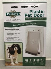 PetSafe PPA00-10958 11 in. H X 7.5 in. W Small Plastic Pet Door