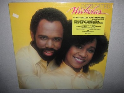 Phil & Brenda NICHOLAS Dedicated ORIGINAL SEALED Vinyl LP Hit Stick 1985 CRN1003