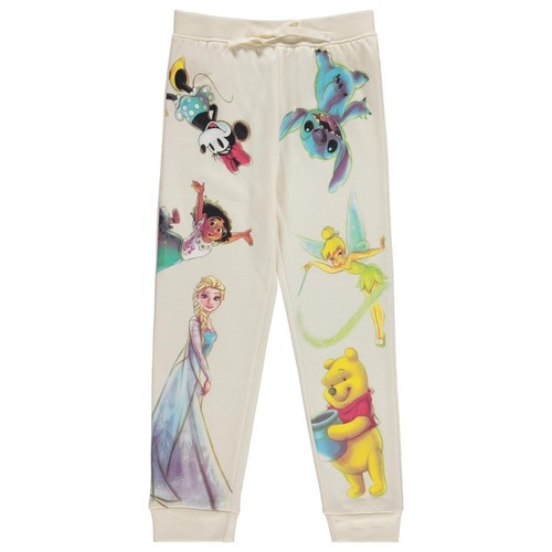 Disney Girls Lilo and Stitch Jogger Sweatpants with Minnie Mouse & Disney... - Picture 2 of 25