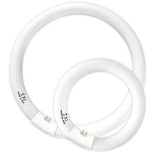 FC12T9/WW 32 Watt and FC8T9/KB 22W Set, 8 inch T9 22+32W 3000K, White 