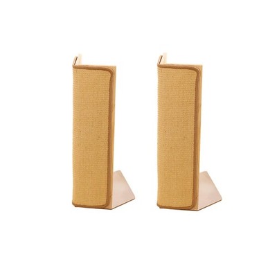 2-Pack 24.5'' Tall Sofa Couch Corner Cat Sisal Scratcher, Scratching Post,Scra...