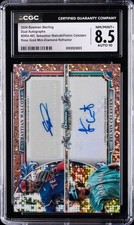 2024 BOWMAN STERLING #DRA-WC SEBASTIAN WALCOTT/FELNIN CELESTEN CGC 8.5