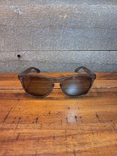 Oakley Frogskins Sunglasses OO9013-B655 Matte Clear Woodgrain/Black Iridium