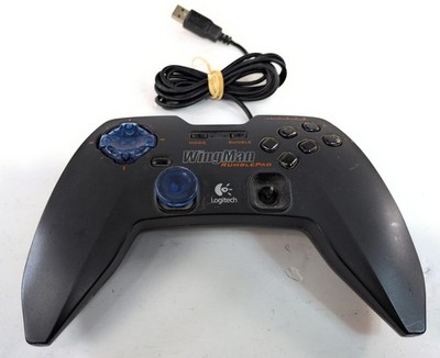 LOGITECH G-UA3 WingMan RumblePad Wired USB Cable Analog PC Gaming Controller