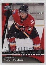 2009-10 Upper Deck Young Guns Mikael Backlund #454 s6r