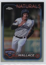 2024 Topps Pro Debut Chrome Refractor 86/99 Cayden Wallace #PDC-24 06l3