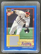 2026 Topps Chipper Jones 1991 Jersey Blue #/150 Braves