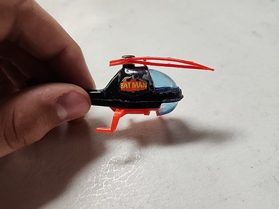 Vintage 1976 DC Comics Corgi Juniors Batman Batcopter Diecast