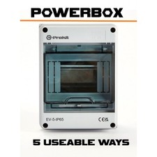 G-PROKIT IP65 PLASTIC CONSUMER UNIT 5-WAYS