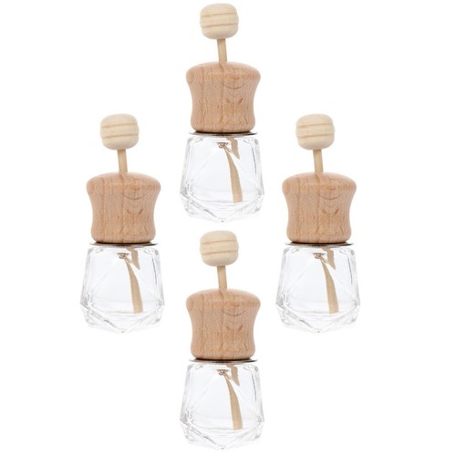 4 Pcs Car Perfume Empty Bottle Diffuser Aromatherapy Decorative Bottles - Picture 7 of 12