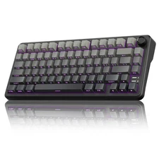 RedThunder K75 Wireless Mechanical Gaming Keyboard, 75% Hot Swappable Creamy ...