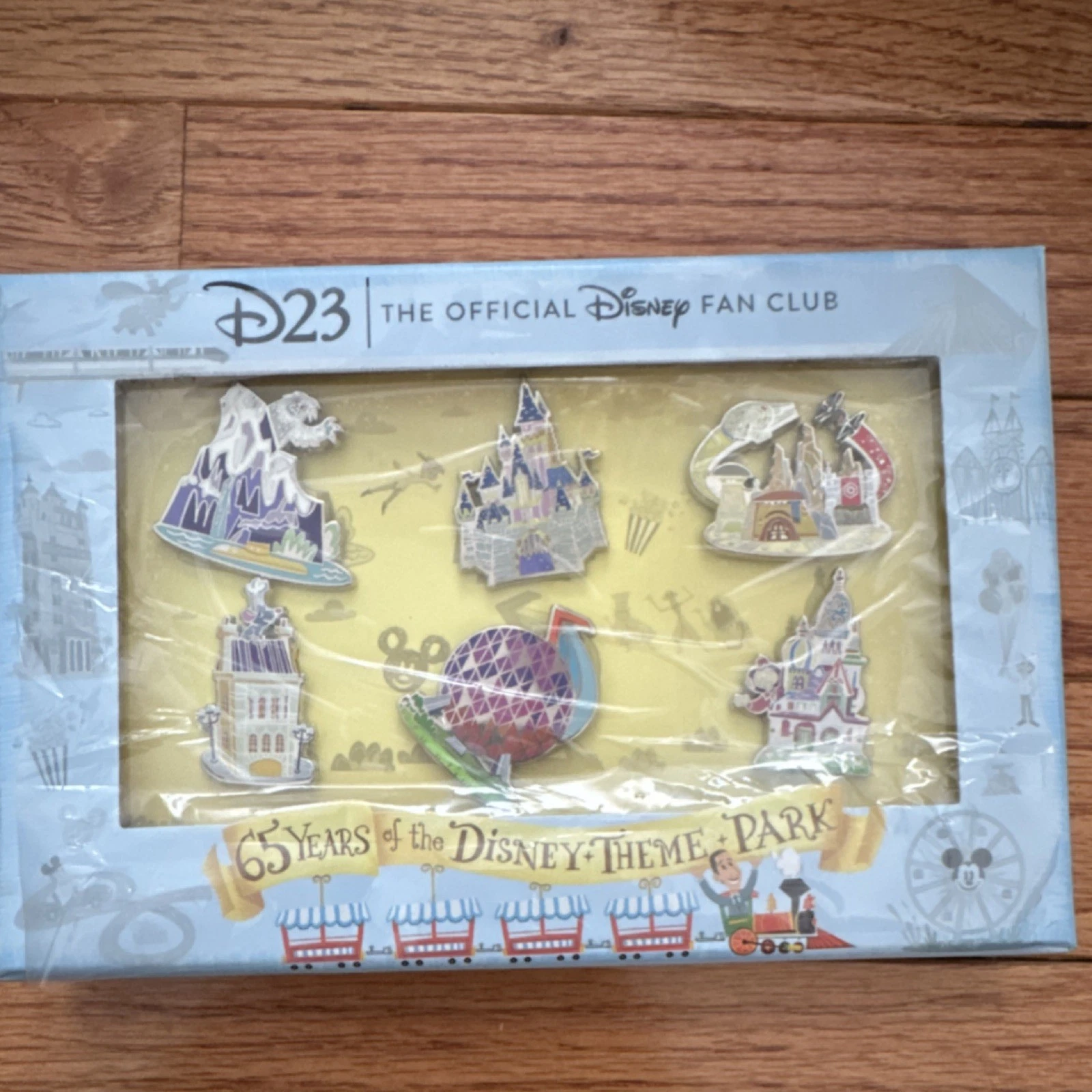 Disney D23 Expo 65 Years Theme Park Limited Edition Pin Set 2020 Set of 6