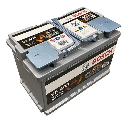 Bosch S5 A08 Autobatterie AGM Start-Stop 12V 70Ah 760A inkl. 7,50 € Pfand - Bild 1 von 4