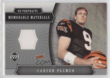 2005 Upper Deck Portraits Memorable Materials Carson Palmer #MM-CP 00jz