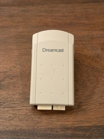 SEGA Dreamcast Controller with VMU memory card + Rumble Pack - Untested
