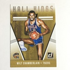 Wilt Chamberlain #5 2018-19 Donruss Hall Kings Philadelphia 76ers