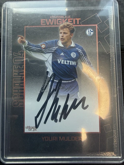 Youri Mulder On-Card Auto 04/26 Aus Ultimate Dropz Schalke