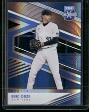 2020 Panini Elite Extra Edition #157 Eric Orze Status Blue #/249