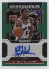2022-23 Prizm Draft Picks Sensational Signatures Green Bryson Williams Auto 1jj7