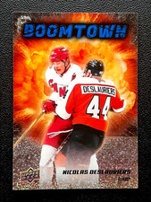 NICOLAS DESLAURIERS 2025-26 UPPER DECK BOOMTOWN SPECKLE NHL HOCKEY #BT-6   90606
