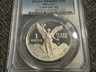 1986-MO MEXICO LIBERTAD 1 ONZA SILVER COIN PCGS PR68DCAM — photo 4