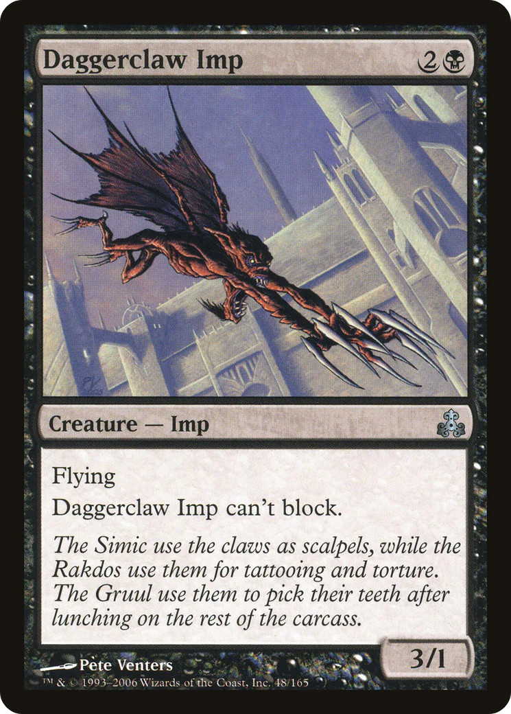 Daggerclaw Imp [Guildpact] Magic MTG