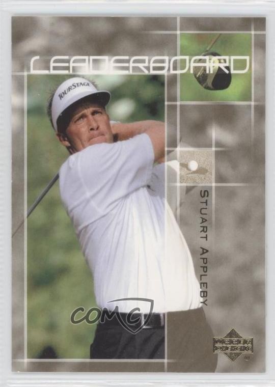 2003 Upper Deck Leaderboard Stuart Appleby #68 02v3