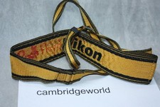 NIKON WIDE CAMERA STRAP GENUINE ORIGINAL NIKON BRAND with NIKON LOGO