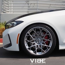 19 Hre Ff10 Silver 19x9 19x10 Forged Concave Wheels Rims Fits Bmw G20 3 Series